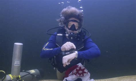 Florida’s ‘Dr. Deep’ resurfaces after a record 100 days living underwater